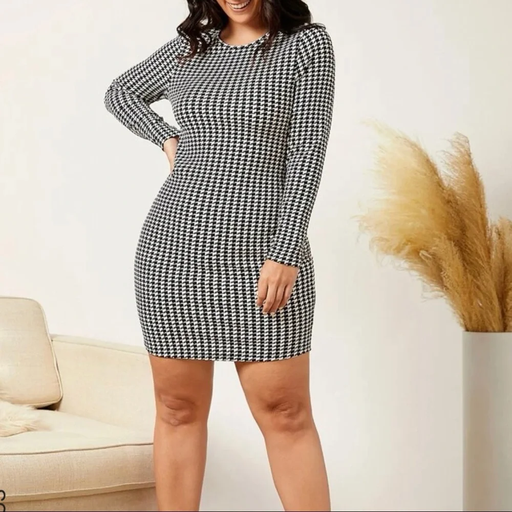 ☀️ClearOut☀️ 2xl highwaisted plaid dress NEW - Picture 4 of 4